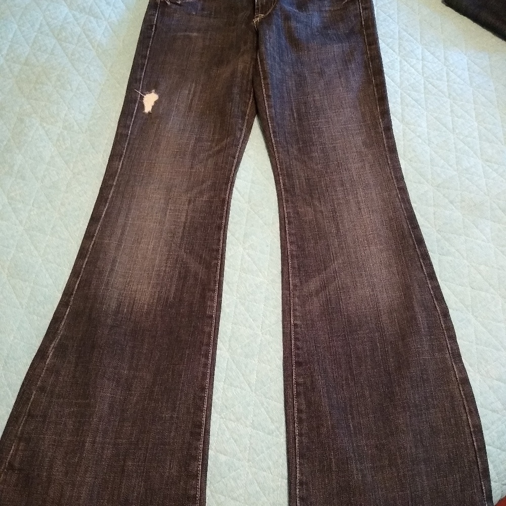 7 for all mankind black jeans